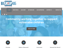 Tablet Screenshot of biggrouphug.org